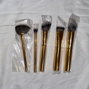 Morphe Gold 5-Piece Makeup Brush Set